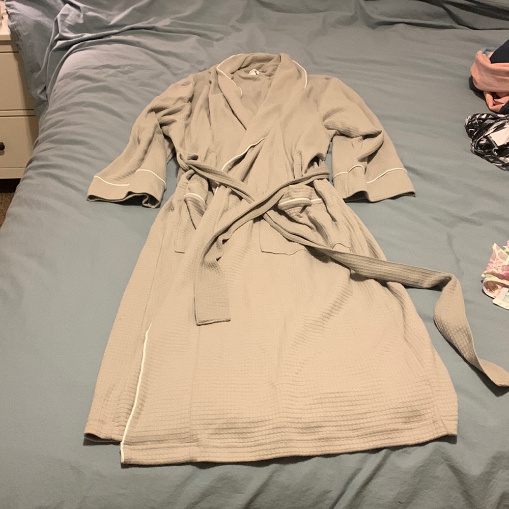 M/L waffle bath robe